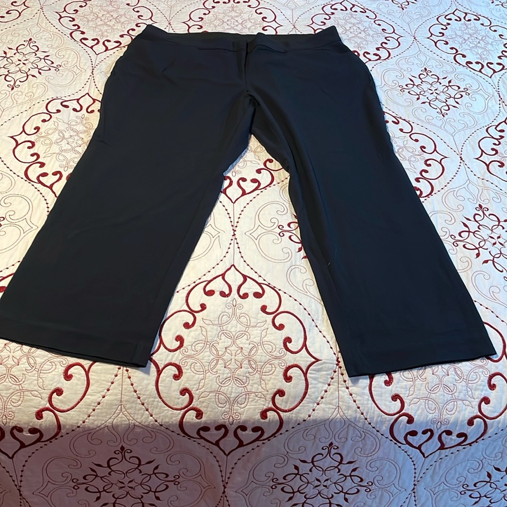 Navy trousers plus size 24w
